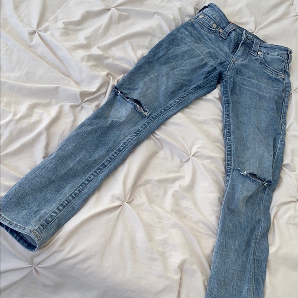 True religion straight/skinny leg jeans